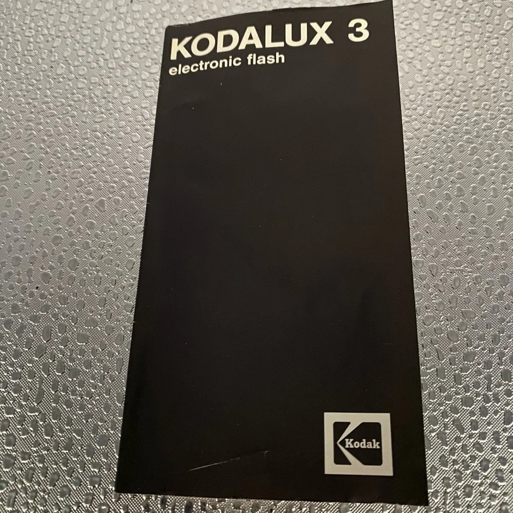 Vintage “Kodak” Kodalux 3 Electronic Flash: Made in W. Germany-New w/box